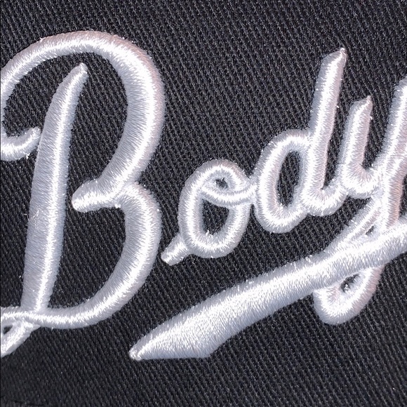 Bodybuilding .com SnapBack black hat white letters - Picture 8 of 8